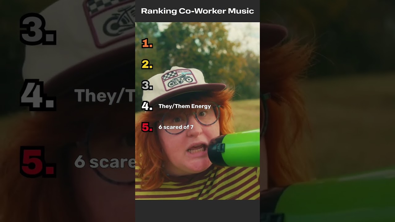 Ranking Cringe Co-Worker Music #funny #mememusic #comedy #ranking