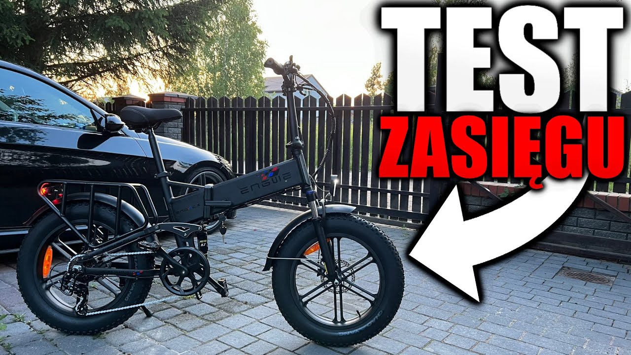Engwe Engine X - PEŁNY TEST ZASIĘGU