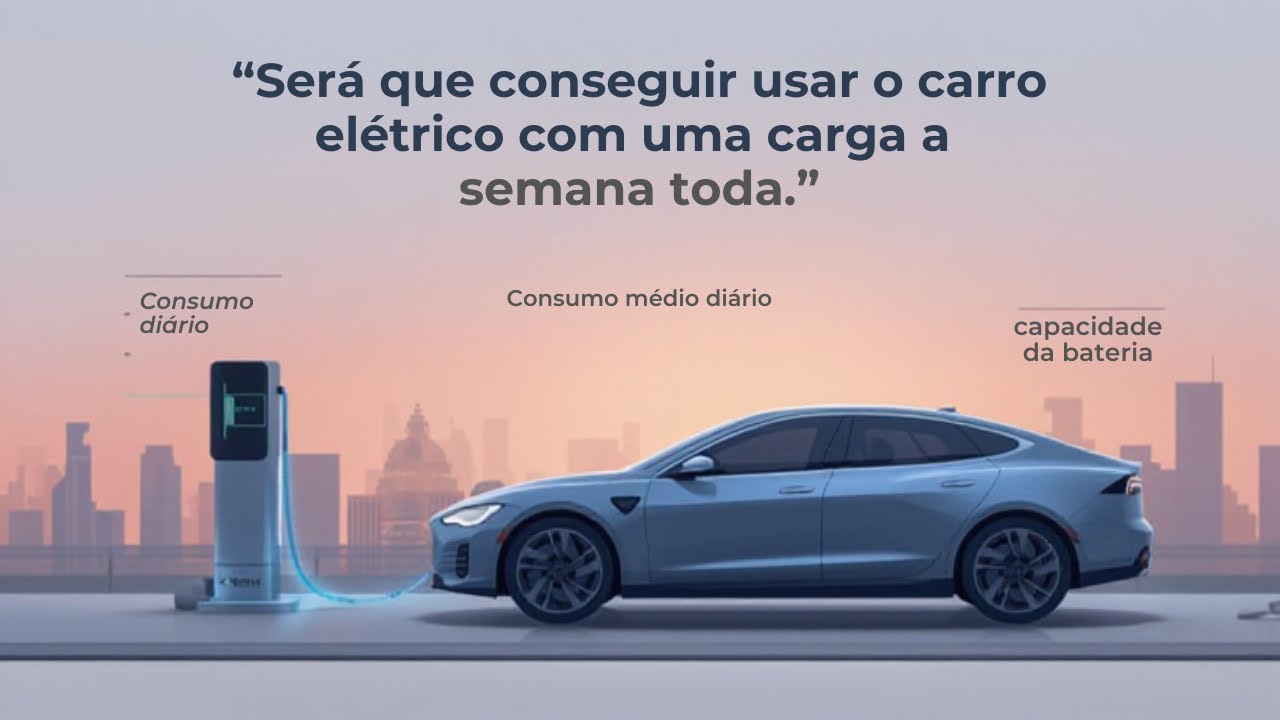 Rotina de uso do BYD Seal. Será que uma carga conseguir usar a semana toda?