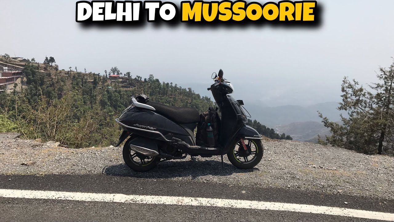Delhi to Mussoorie on Scooter Ep 1 🔥