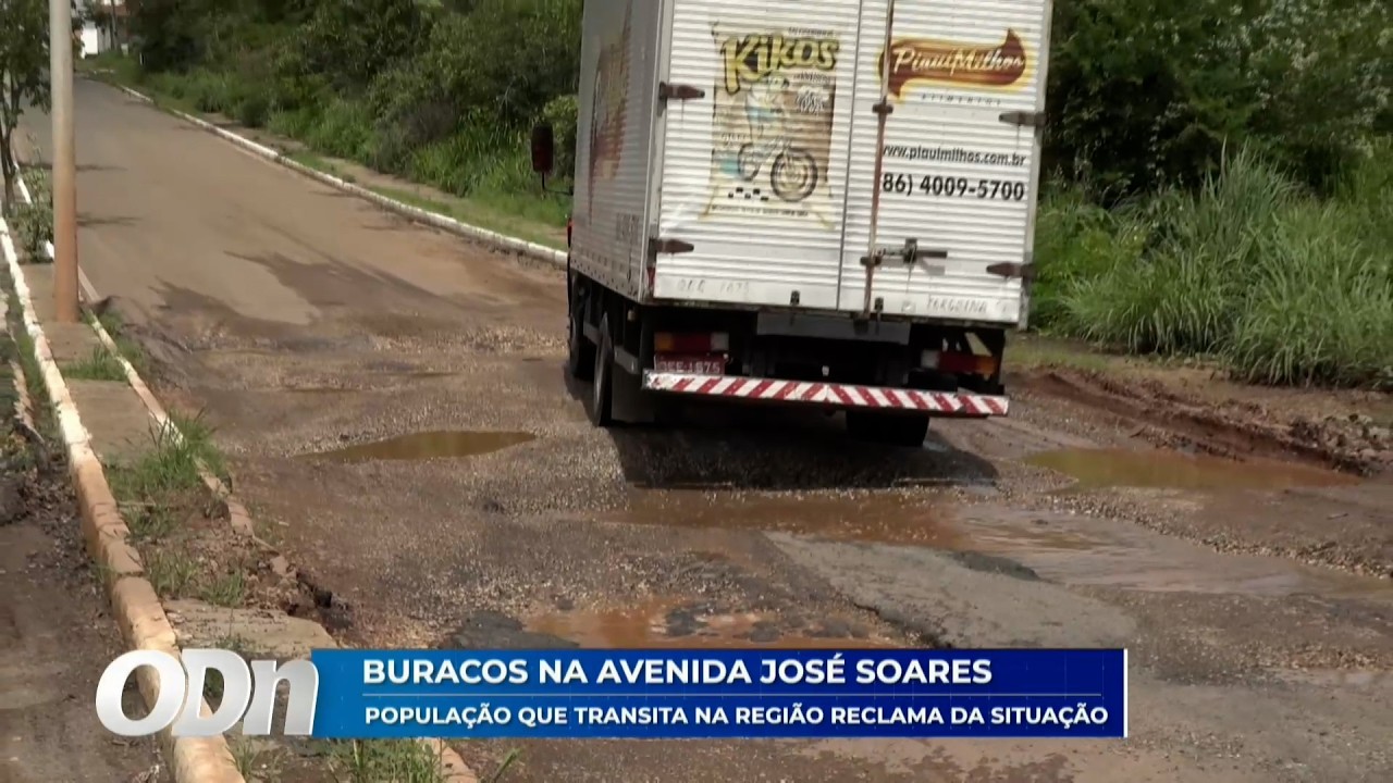 Buracos na avenida José Soares: População que transita na região reclama da situação 25 02 2026