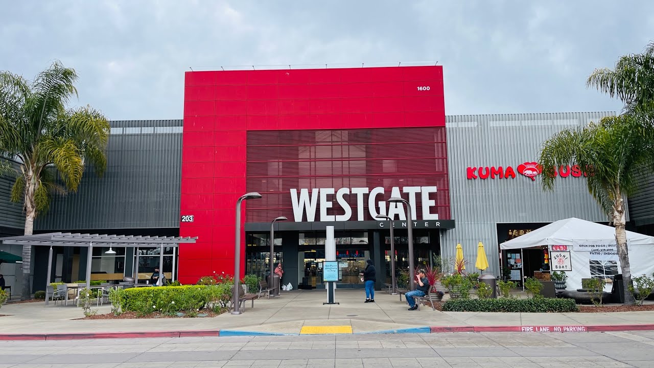 TOURING WESTGATE SHOPPING CENTER IN SAN JOSE SANTA CLARA COUNTY
