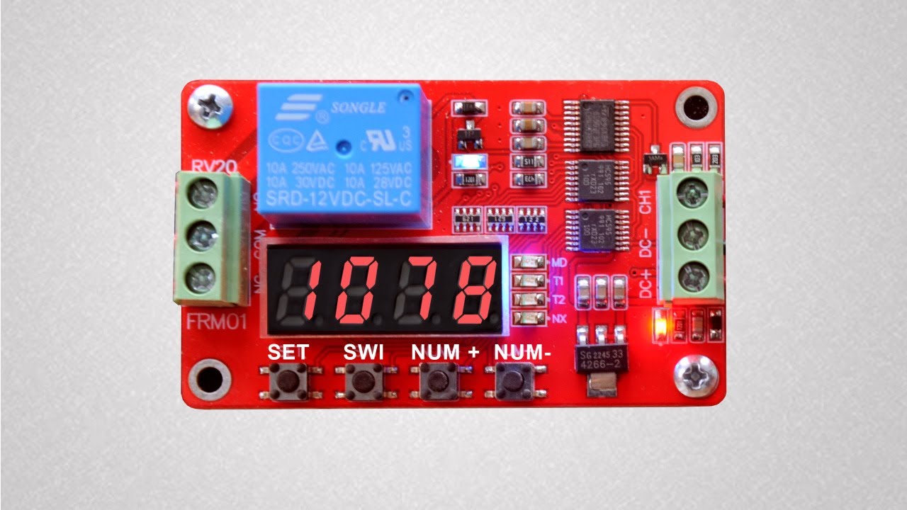 FRM01 Time Delay Relay Module