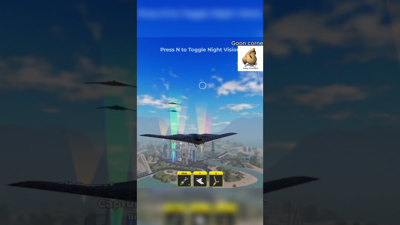 War tycoon B-2 Carpet Bombing 🔋🌹  #roblox #wartycoon