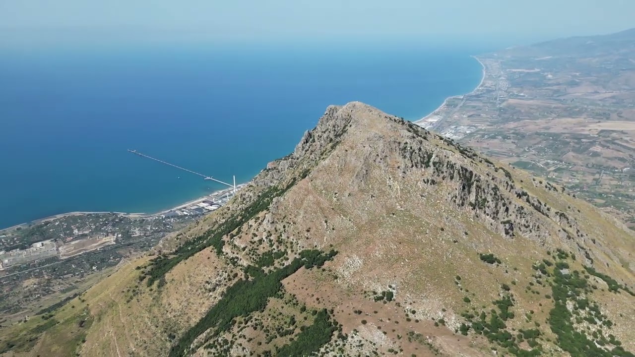 🌄 Monte San Calogero, Castello di Caccamo e Lago Rosamarina in 4K