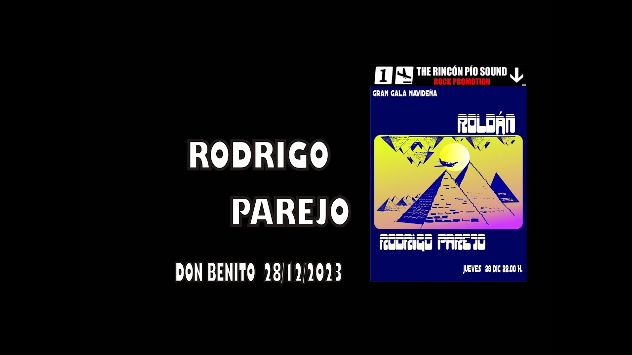 RODRIGO PAREJO@The Rincón Pío Sound, Don Benito 28/12/2023