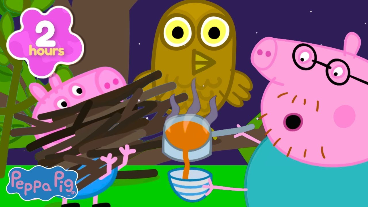 🔥 Peppa Pig åker på camping och fler avsnitt! | Greta Gris