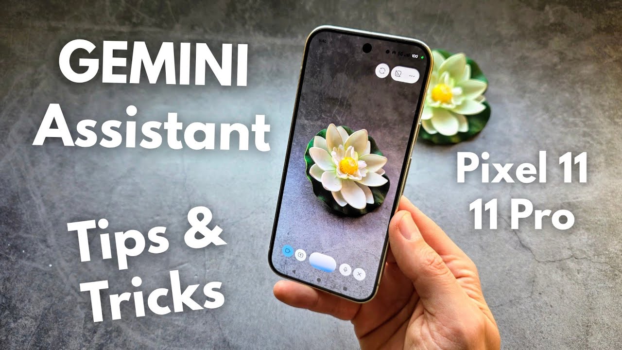 Как настроить и использовать ИИ-помощник Gemini на Google Pixel 11 / Pixel 11 Pro + Live Mode и р...