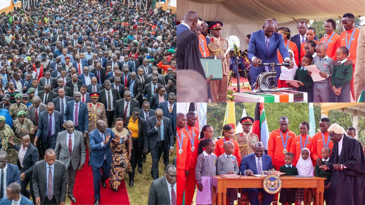 CITY OF CHAMPIONS! Watch Ruto's Unforgettable Moments During  Conferment of Eldoret to City Status!!