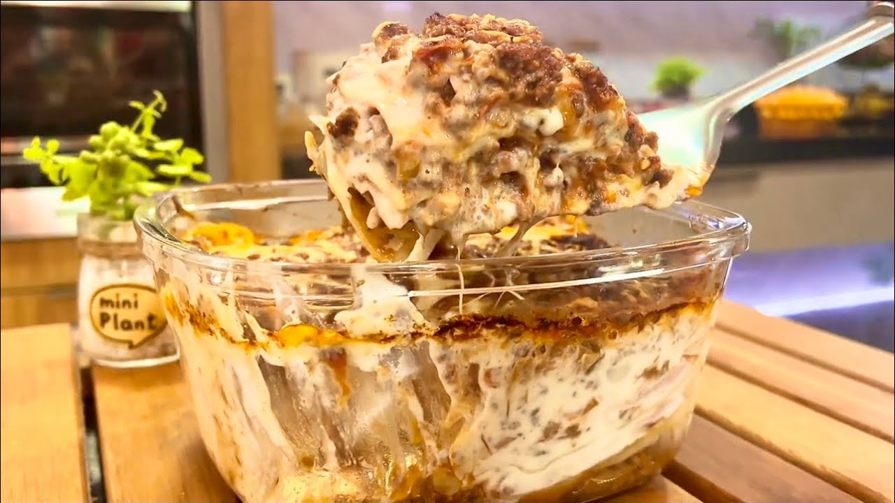 LASANHA DE RECHEADA DE AIRFRYER SUPER RÁPIDA E DIFERENTE!! Em minutos!