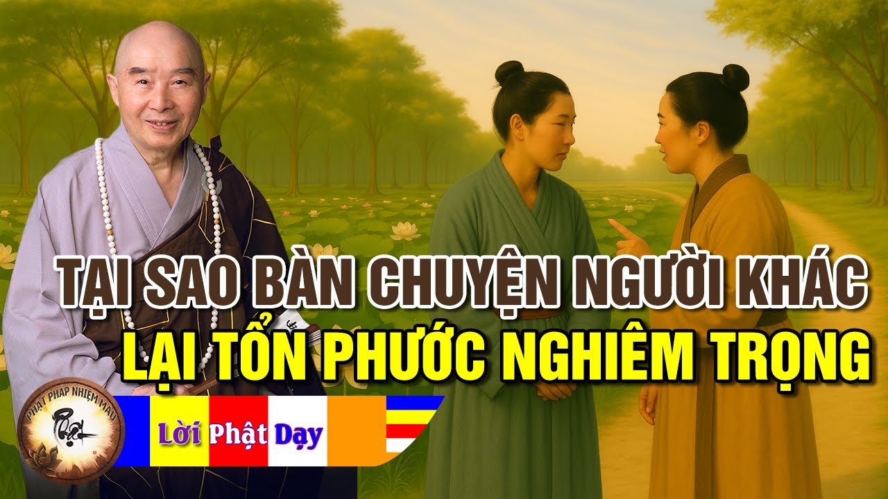 Tại sao bàn chuyện người khác lại khiến bạn tổn phước nghiêm trọng? Pháp sư Tịnh Không giảng