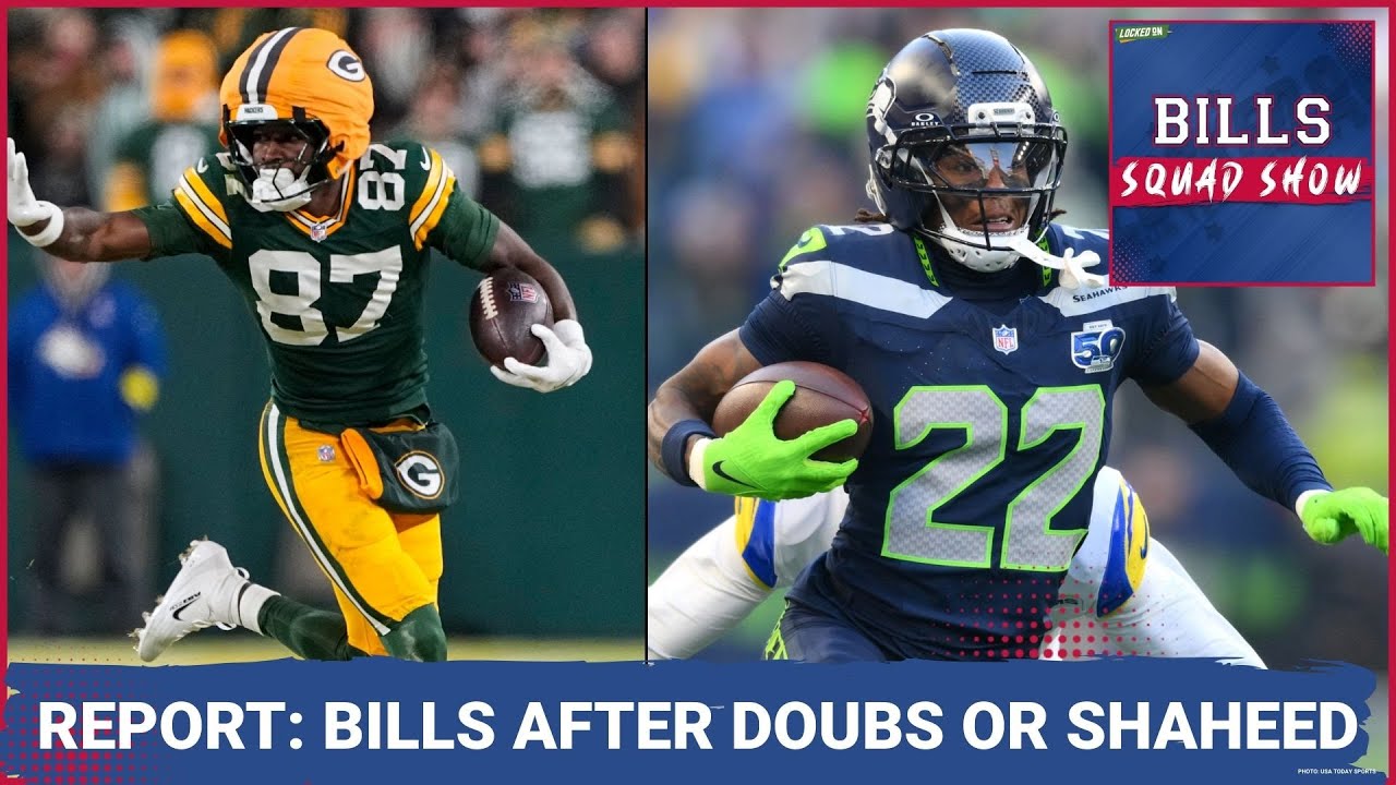 BILLS SQUAD SHOW: Should Bills REBUILD WR room through free agency?