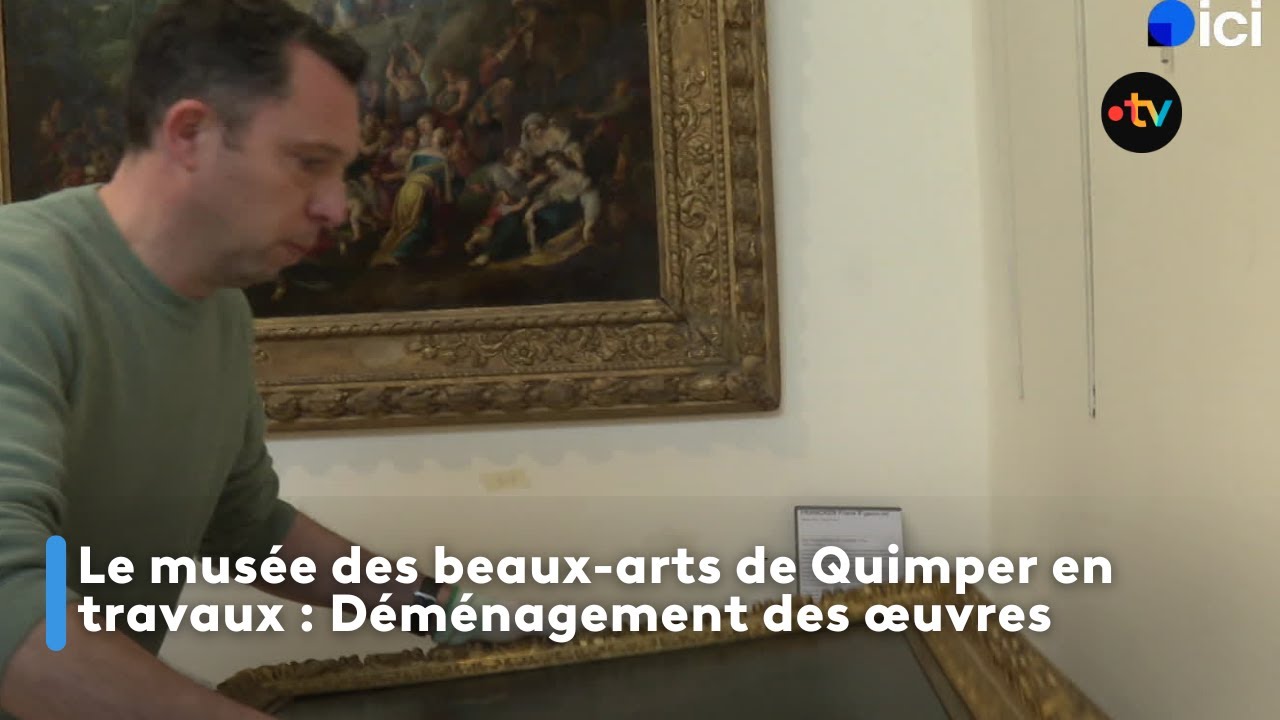 Musée des Beaux-arts de Quimper en travaux
