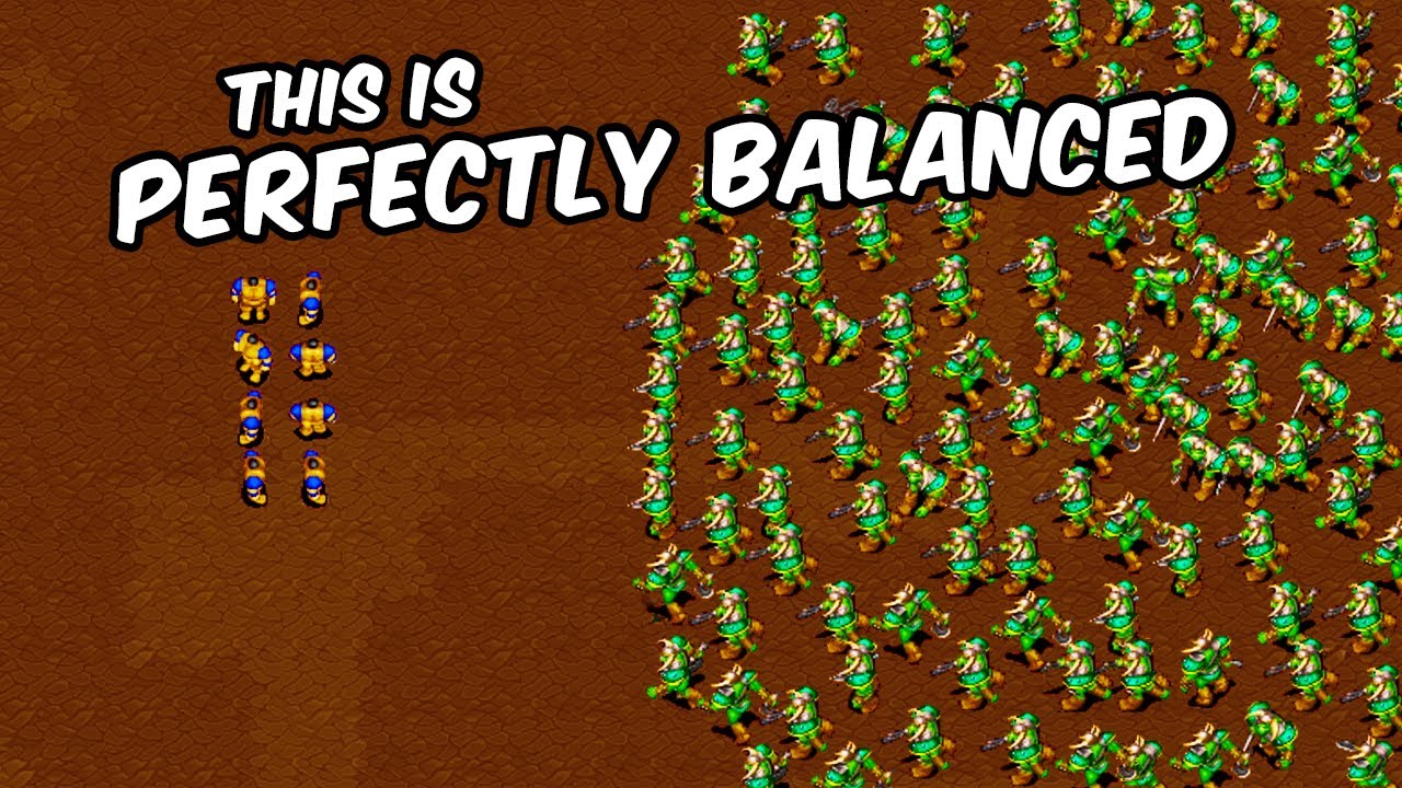 Can 8 Peasants defeat 300 ORCS? - Warcraft 2 FIGHT CLUB