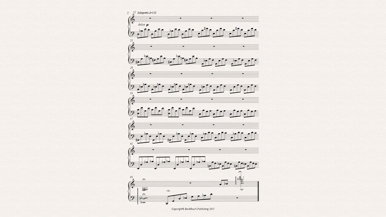 Prelude No 13 von Christof Heringer aus dem Pirmasenser Klavierbüchlein