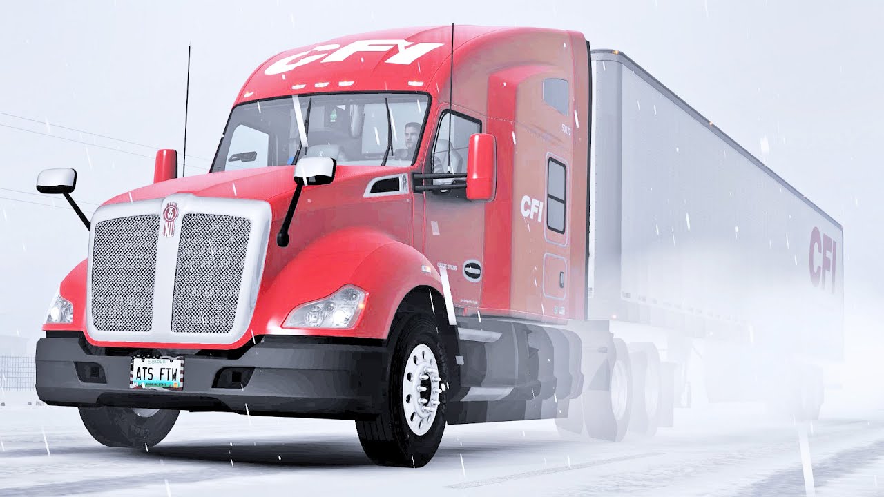 Heavy Winter Driving in Wyoming!