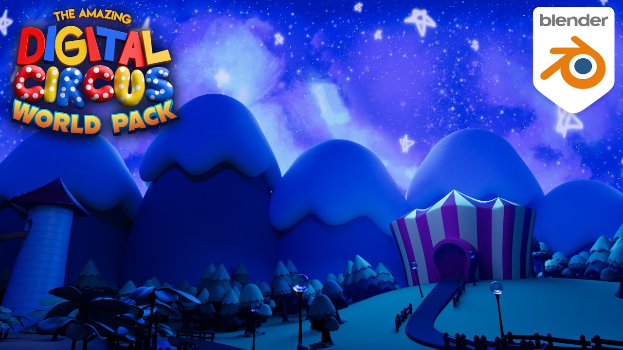 THE AMAZING DIGITAL CIRCUS: WORLD PACK - BLENDER 5.0+ [UPDATE]