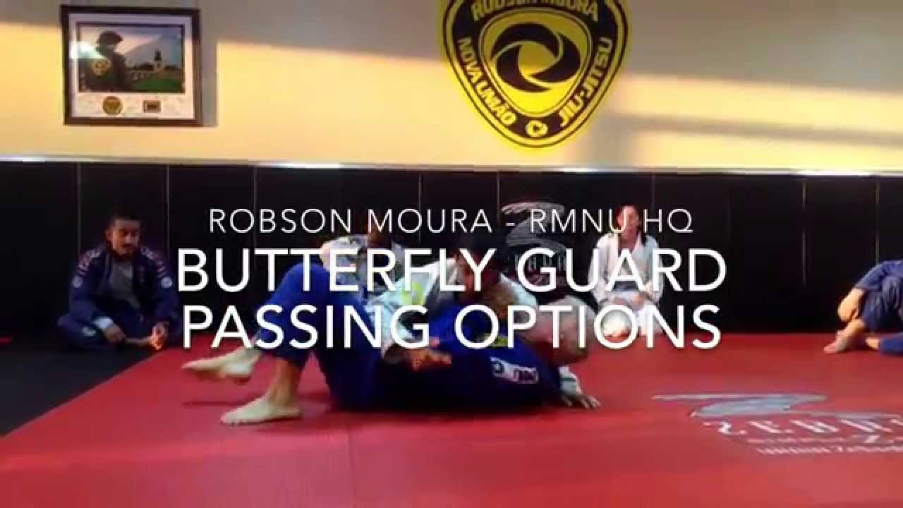 Robson Moura - Butterfly Guard - Passing Options