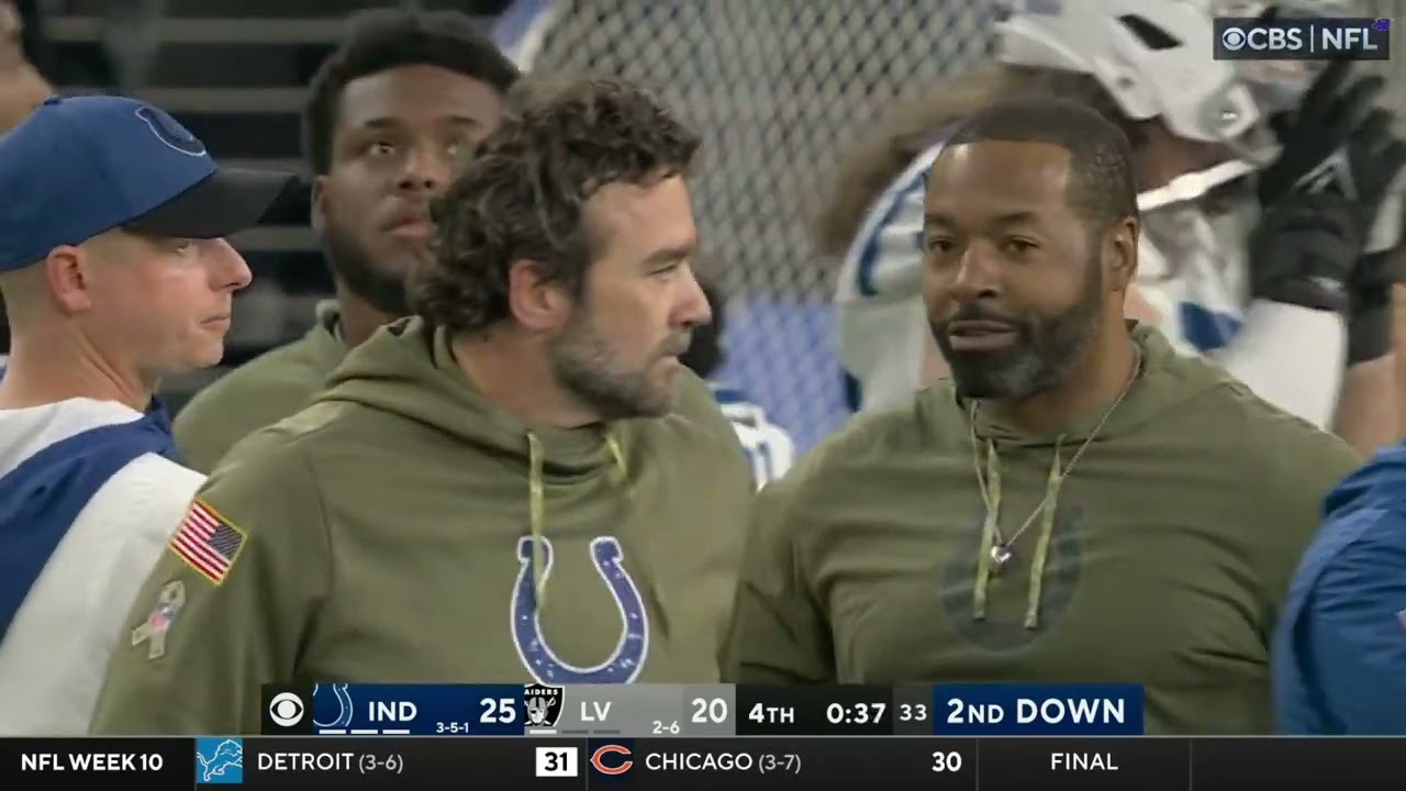 Colts win & Jeff Saturday wins his 1st game as a head coach