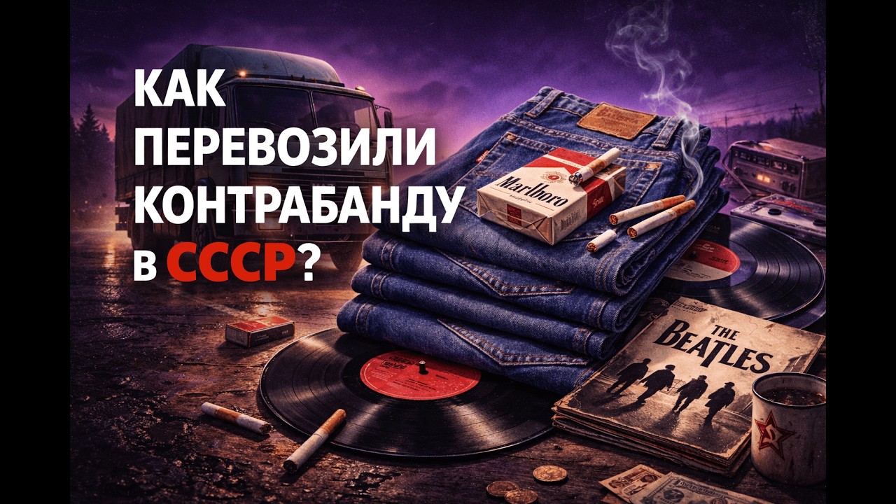 Levi's, Beatles и доллары — что еще возили запрещённое в СССР ??? | Реальная история 80-х