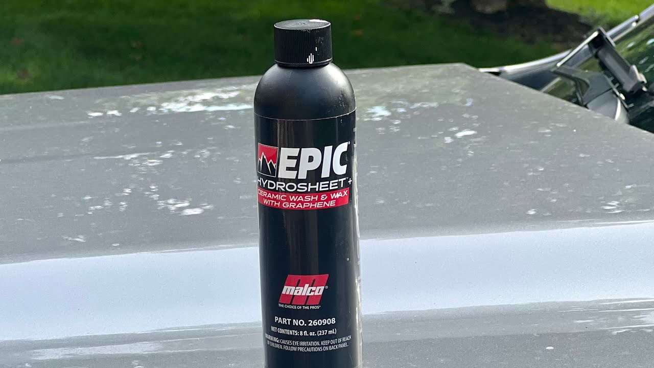 Malco Hydrosheet Ceramic Wash and Wax with Graphene