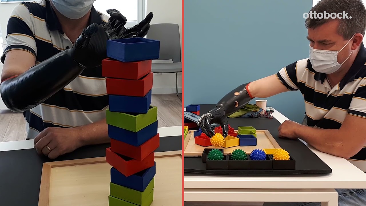 System kontroli protezy ręki MyoPlus i dłoń bebionic
