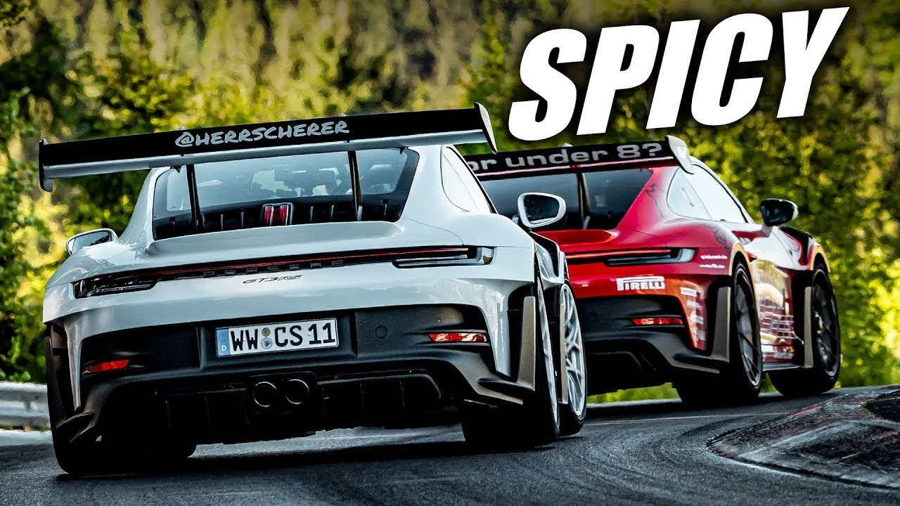 WILD CHASE! GT3 RS on Pirelli Trofeo RS & Close Call!🤯 // N&uuml;rburgring