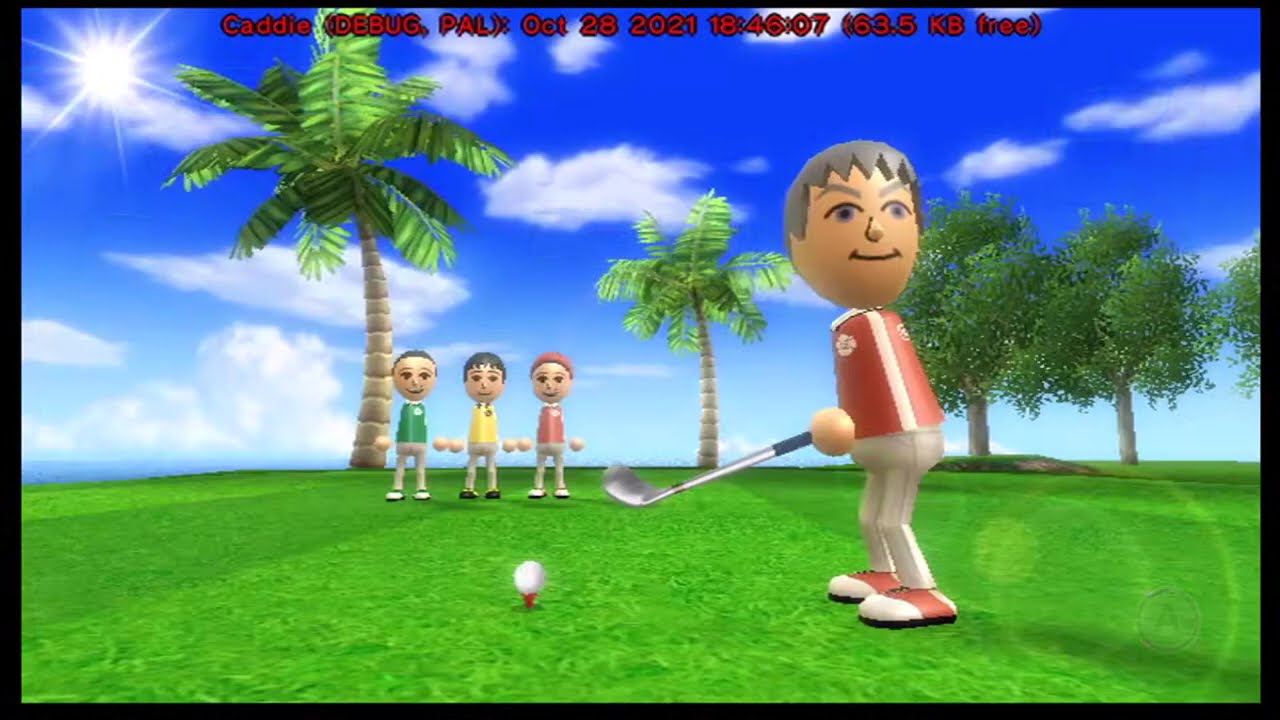 Wii Sports Resort Golf - (Amazing Shots)