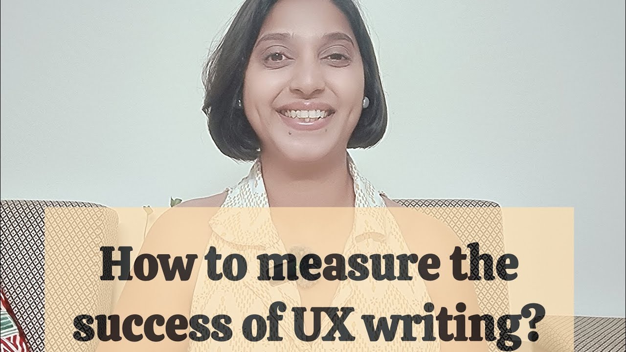 How to measure the success of UX writing?