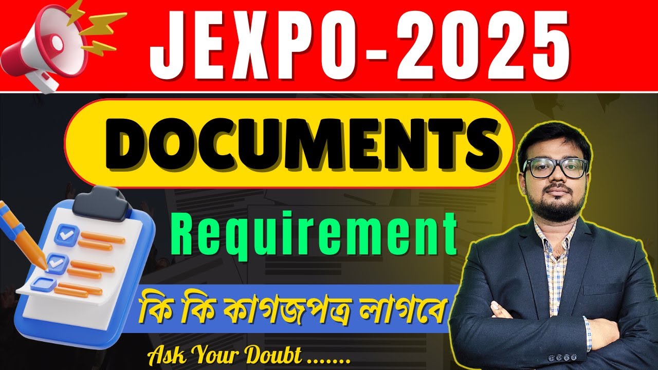 JEXPO 2025 Require Documents