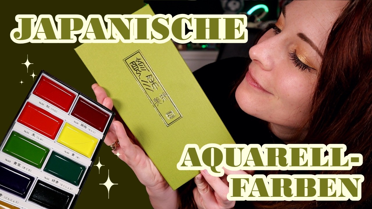Kennt ihr schon japanische Aquarellfarben?! Ich teste die Gansai Tambi von Kuretake f&uuml;r euch!