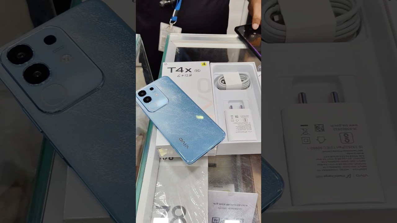 Vivo T4x 5G || Marine Blue || Quick Unboxing💥💥🔥#mobitechbidyut #unboxing #vivo #vivot4x #shortvideo