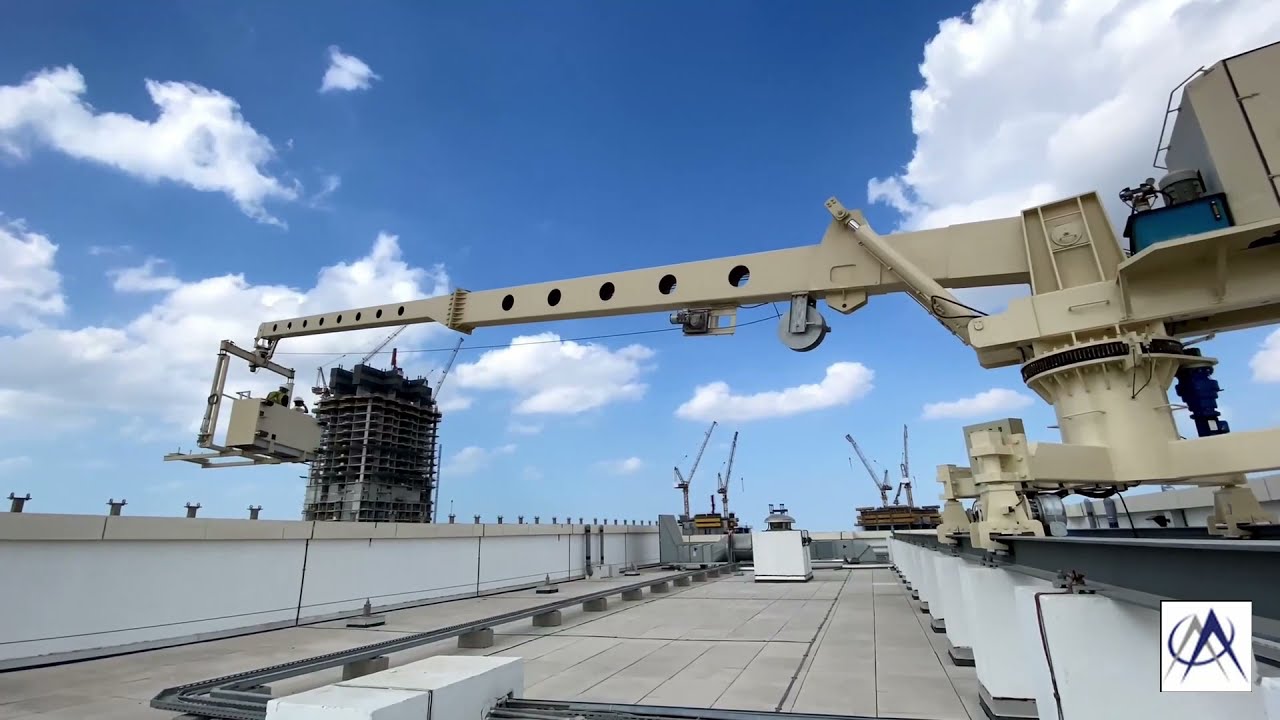 CREEK HORIZON BLDG | MALT TECHNICS | MALT GROUP | BMU | WINDOW CLEANING EQUIPMENT | FACADE ACCESS