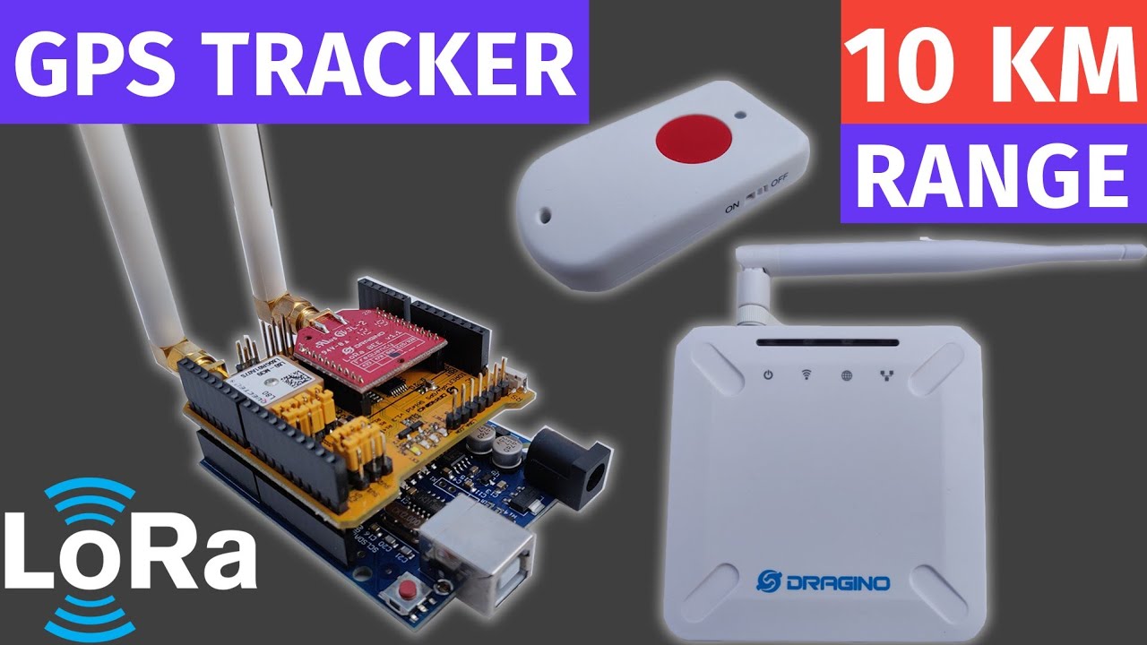 LoRa GPS Tracker Tutorial | LoRaWAN with Dragino and Things Network