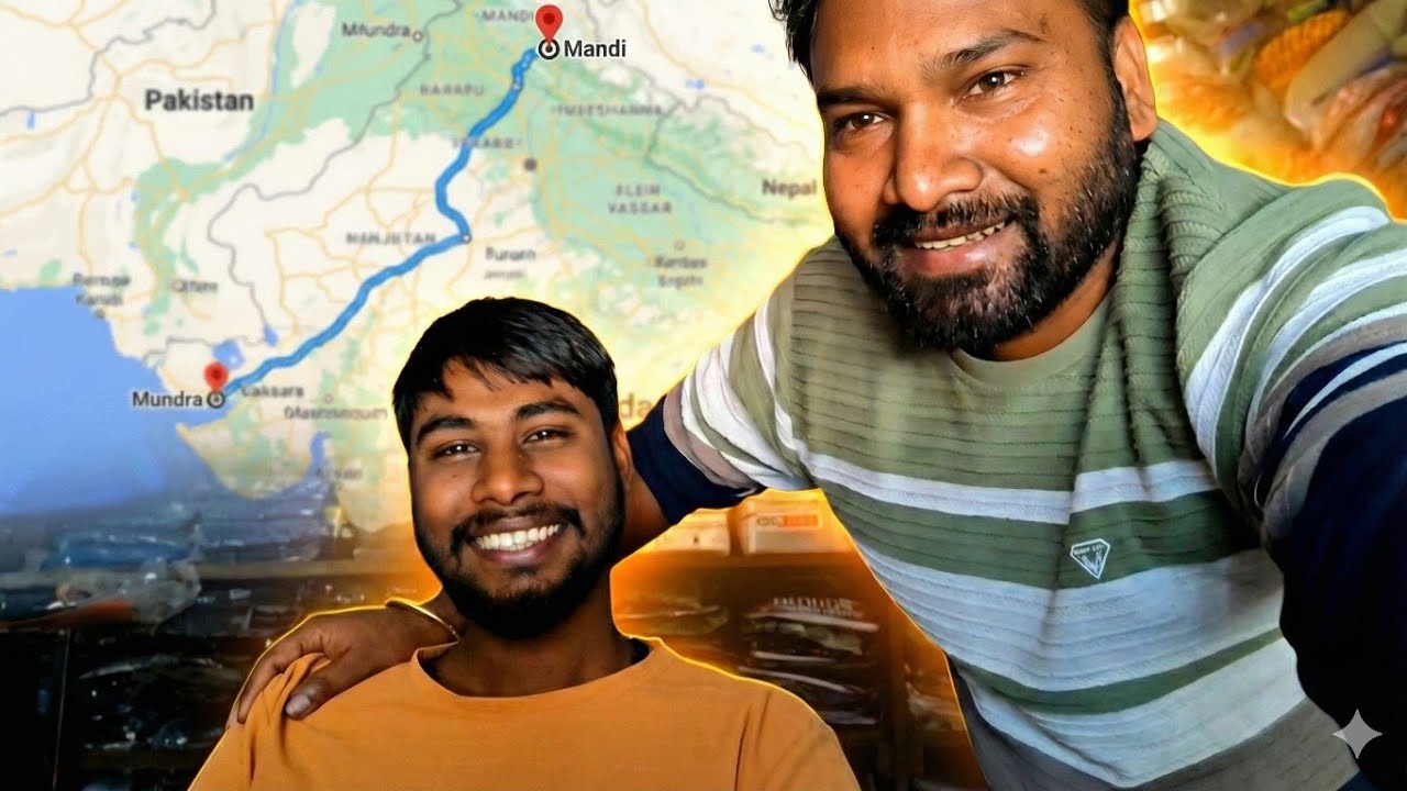 आज का दिन बहुत थका देने वाला था 😫 | Mundra से Mandi तक का सफर