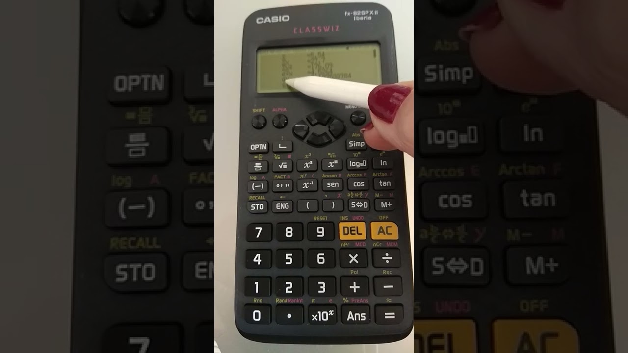 Estadística bidimensional con calculadora CASIO fx82SP IBERIA