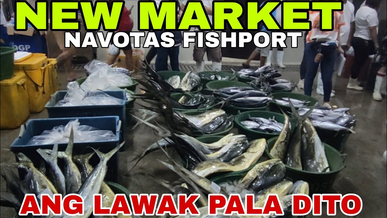 EPS 383 BAGONG BILIHAN NG ISDA SA NAVOTAS SUBRANG LAWAK|NEW MARKET NAVOTAS FISHPORT