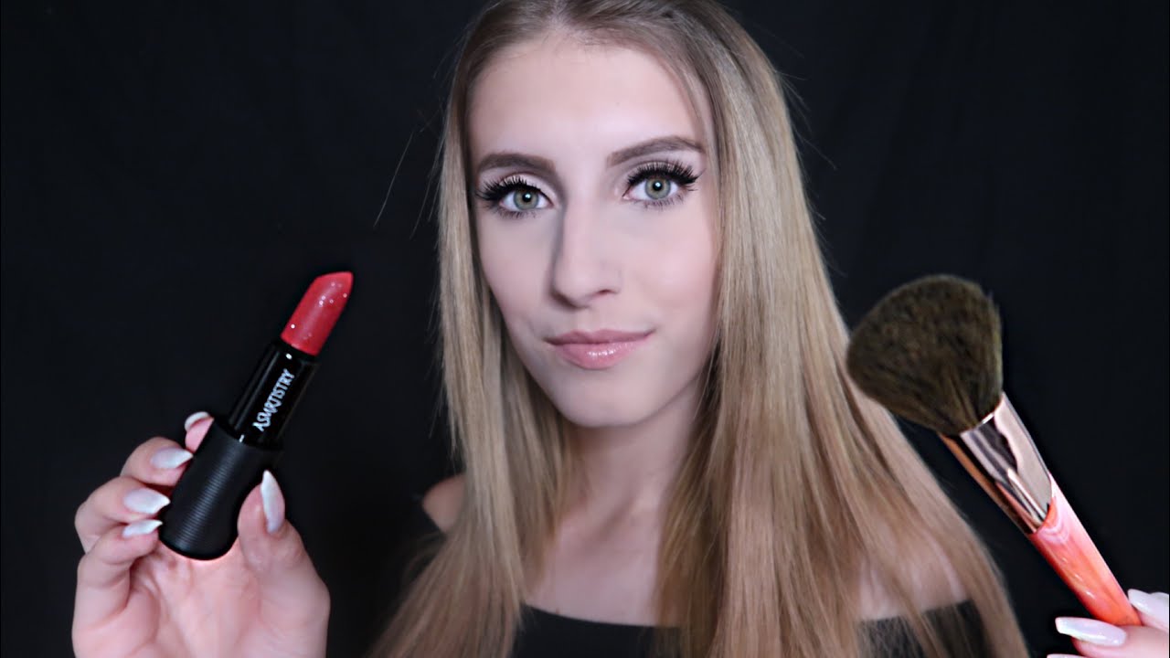 ASMR | Doing your Make up - ASMRtistry Lipstick  ( deutsch/german )