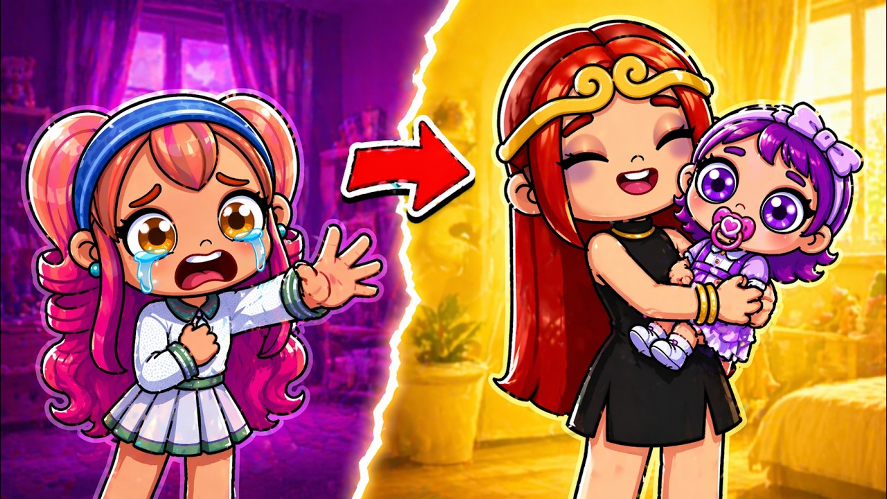 MINHA MÃE ME TROCOU POR UM BEBÊ REBORN😱 | AVATAR WORLD