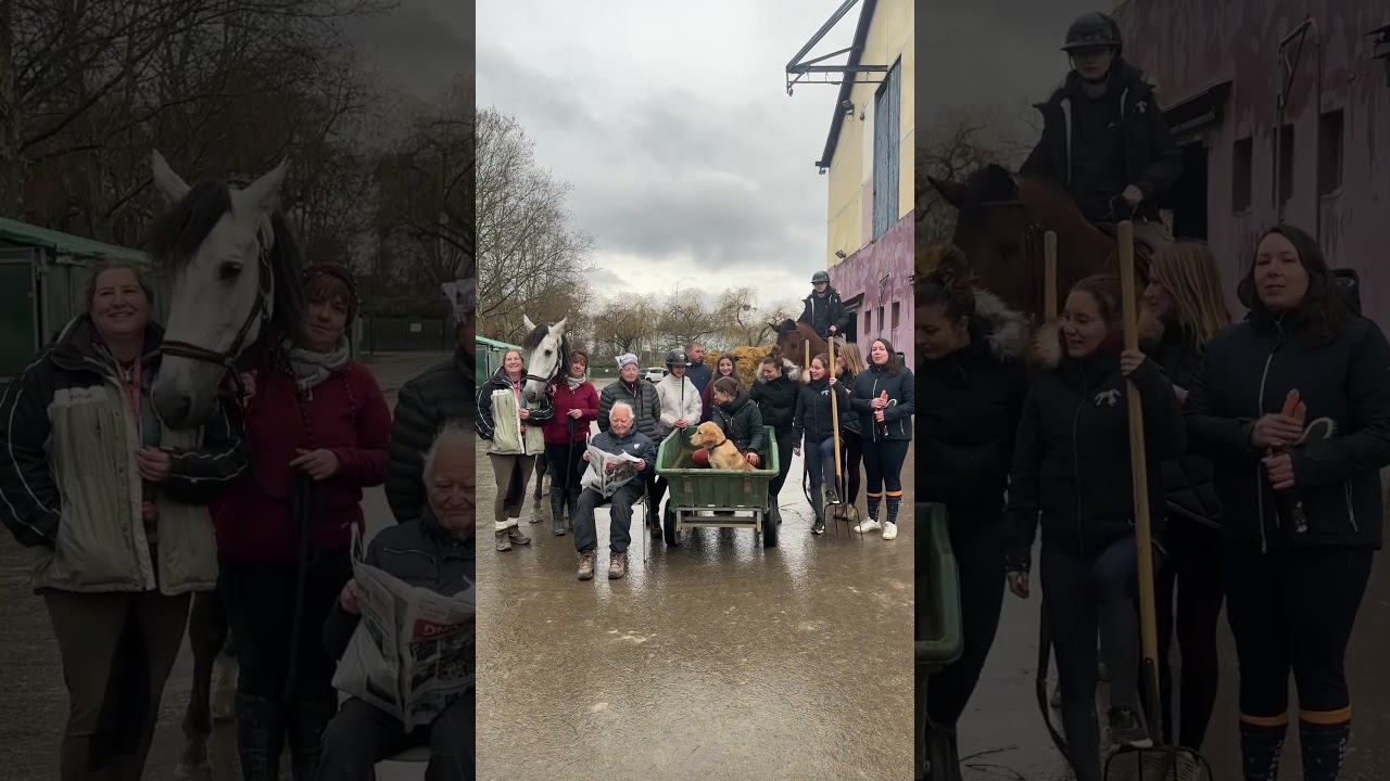 Que nous r&eacute;serve 2024 ? &Eacute;crivez ce que vous pensez ⬇️ #entresesoreilles #cheval #equitation #vlog
