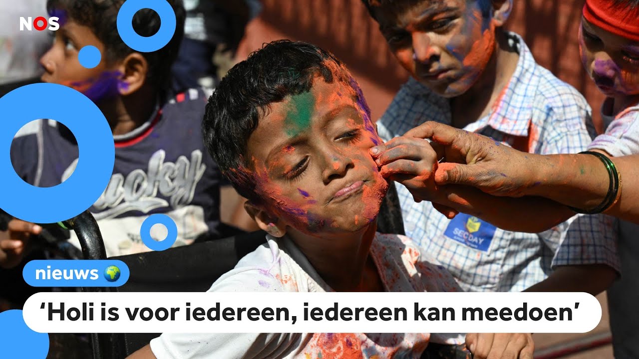 Honderden miljoenen hindoes wereldwijd vieren Holi