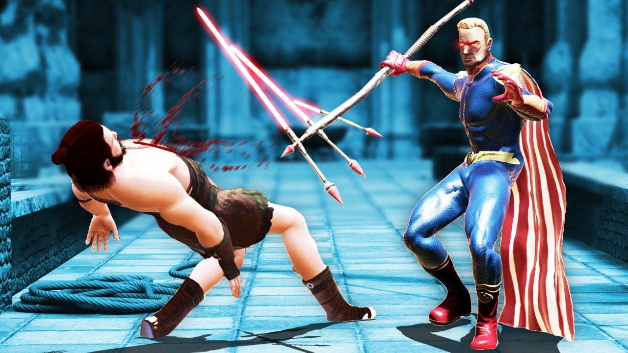 The Boys Homelander FIGHTS for his LIFE... (Blade and Sorcery Mods)