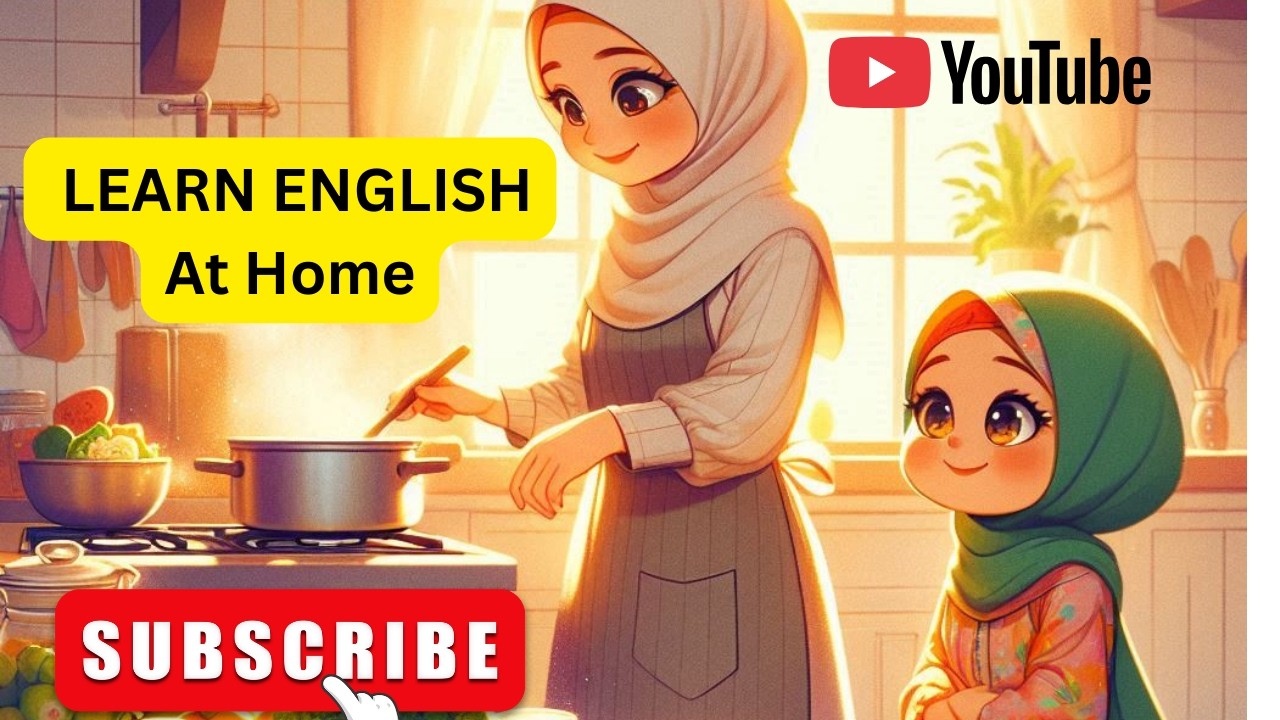 Learn English Conversation: Mother and Daughter in the Kitchen | Spoken English Practice
