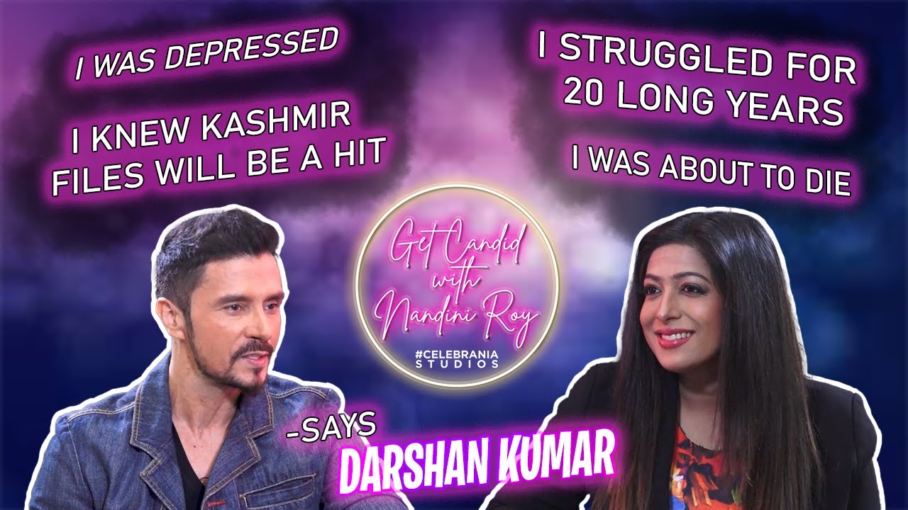 DARSHAN KUMAR EXCLUSIVE FULL INTERVIEW | GET CANDID WITH NANDINI ROY | CELEBRANIA STUDIOS | #video