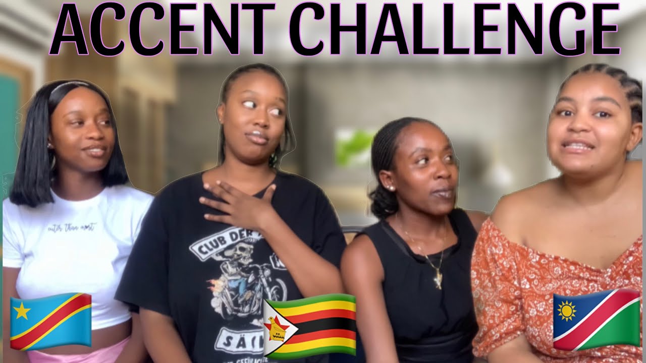 ACCENT CHALLENGE:CONGO vs ZIMBABWE vs NAMIBIA(which country pronounces words the best??)