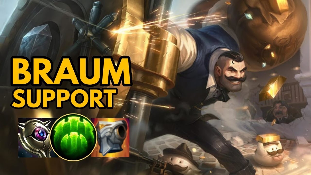 Mafia Braum Support-League of Legends Full Gameplay