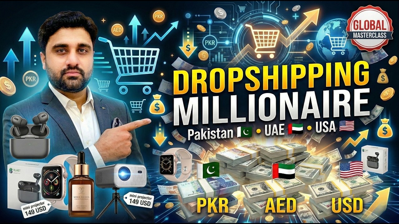 Dropshipping in Pakistan, Dubai & USA | Earn Million Online! Complete Guide