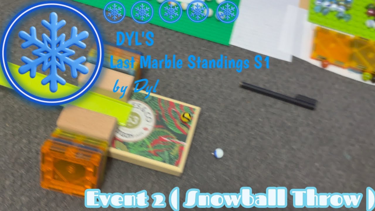 LMS Season 1 ❄️ Event 2 Snowball Throw ❄️ who can throw the Snow the furthest?