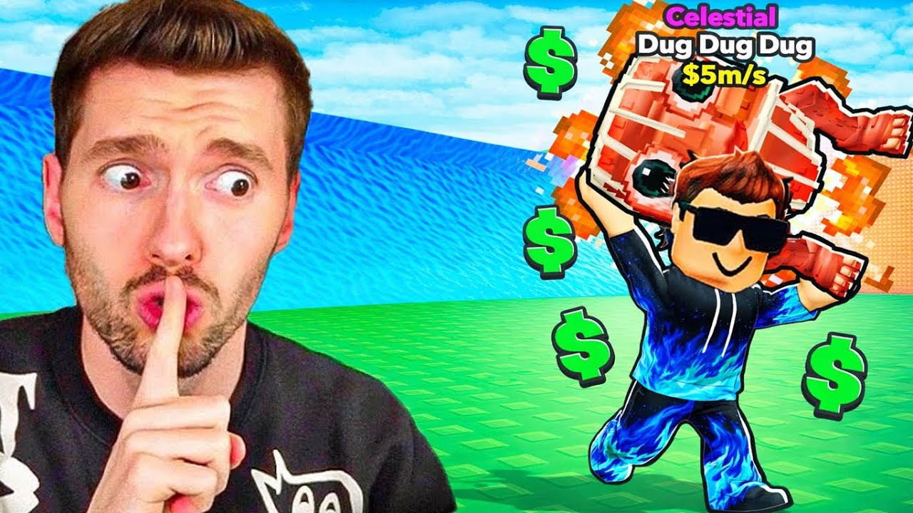 Fugindo da TSUNAMI DE BRAINROT no Roblox!