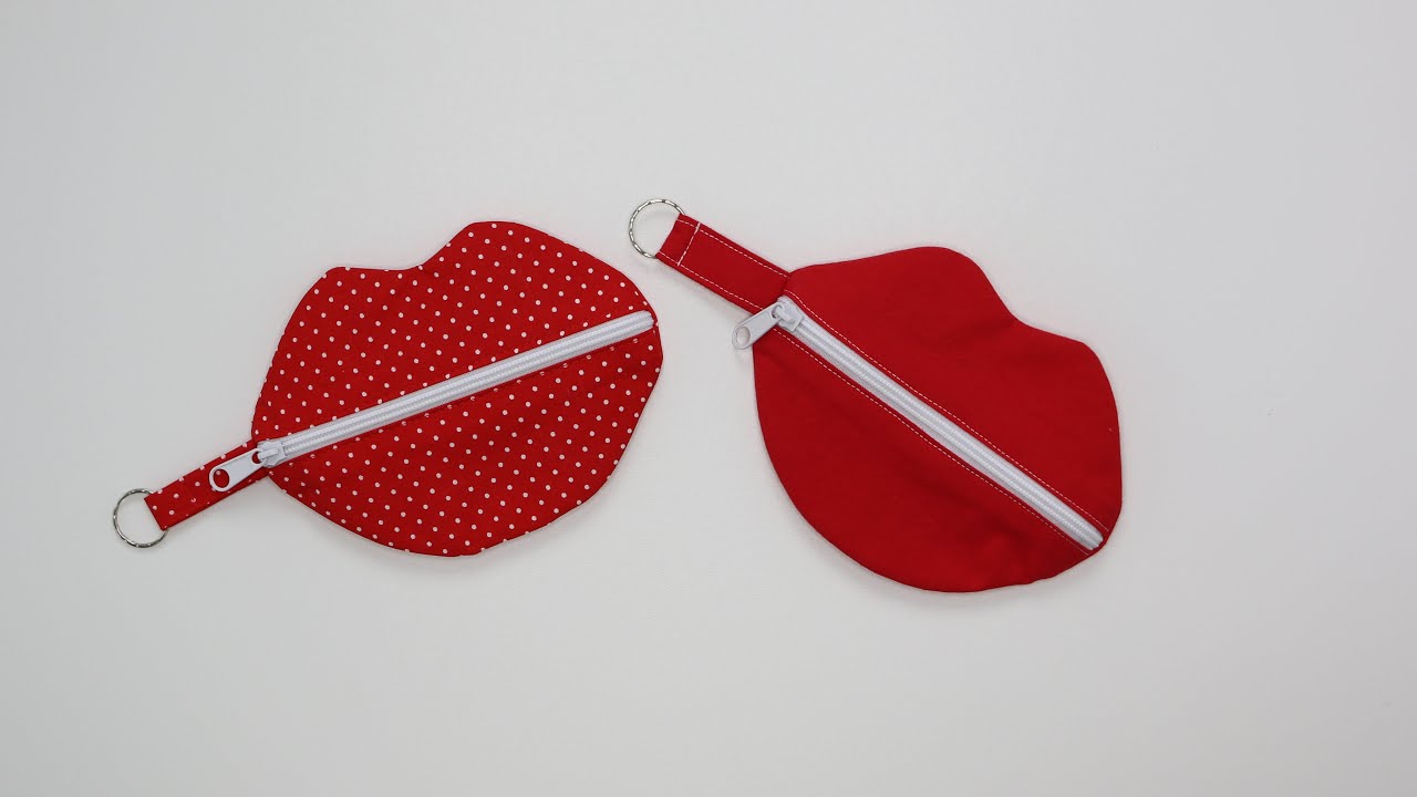 FFP2 Masken Tasche nähen 💋 Nähanleitung mit kostenlosem Schnittmuster Freebook